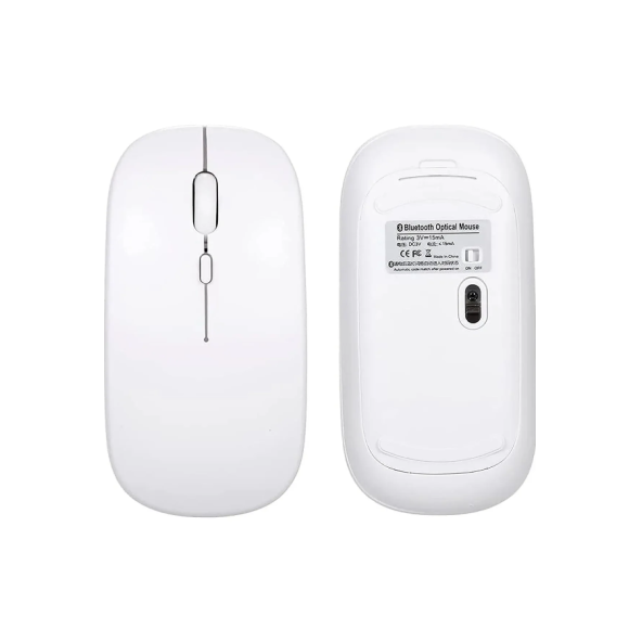 QASUL Tüm Cihazlara Uyumlu Akıllı Taşınabilir Şarj Edilebilir Kablosuz Bluetooth Klavye ve Mause Seti - 6