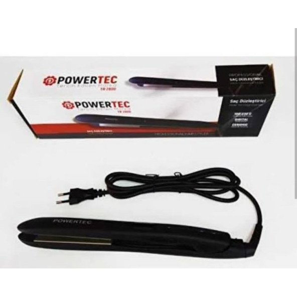 Powertec Tr-2800 Seramik Dijital Ekranlı Saç Düzleştirici