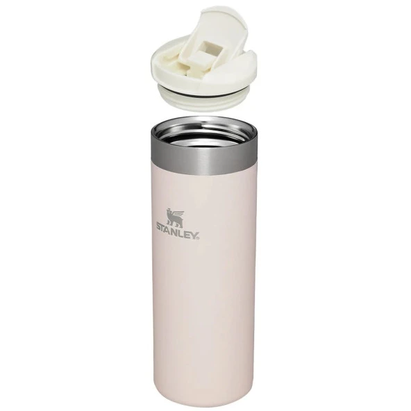 Stanley The AeroLight Transit Termos Bardak 0.47 Lt - (16 OZ) Rose Quartz Metallic - 3