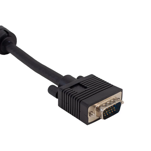 15 PİN ERKEK/DİŞİ 1.8 METRE VGA UZATMA KABLO - 3
