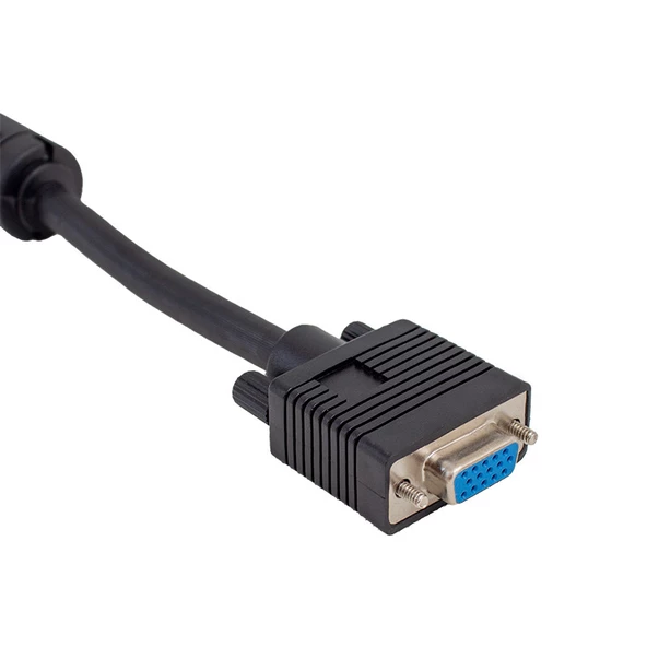 15 PİN ERKEK/DİŞİ 1.8 METRE VGA UZATMA KABLO - 2