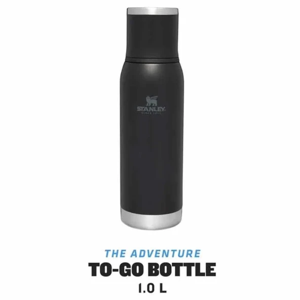 Stanley Adventure To-Go Vakumlu Paslanmaz Çelik Termos 1 Lt - Black - 4