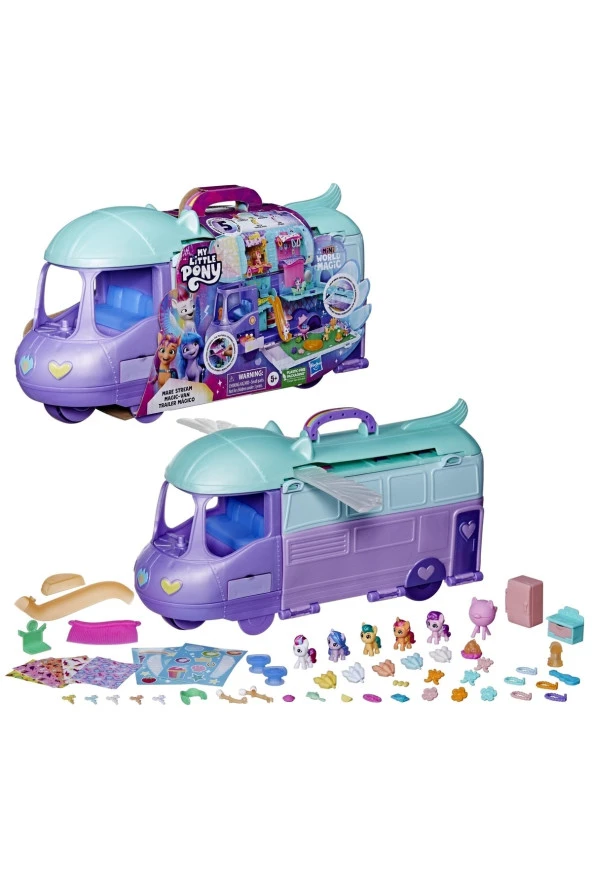 My Little Pony Mini Dünya Sihri: Mare Stream Karavan - F7650