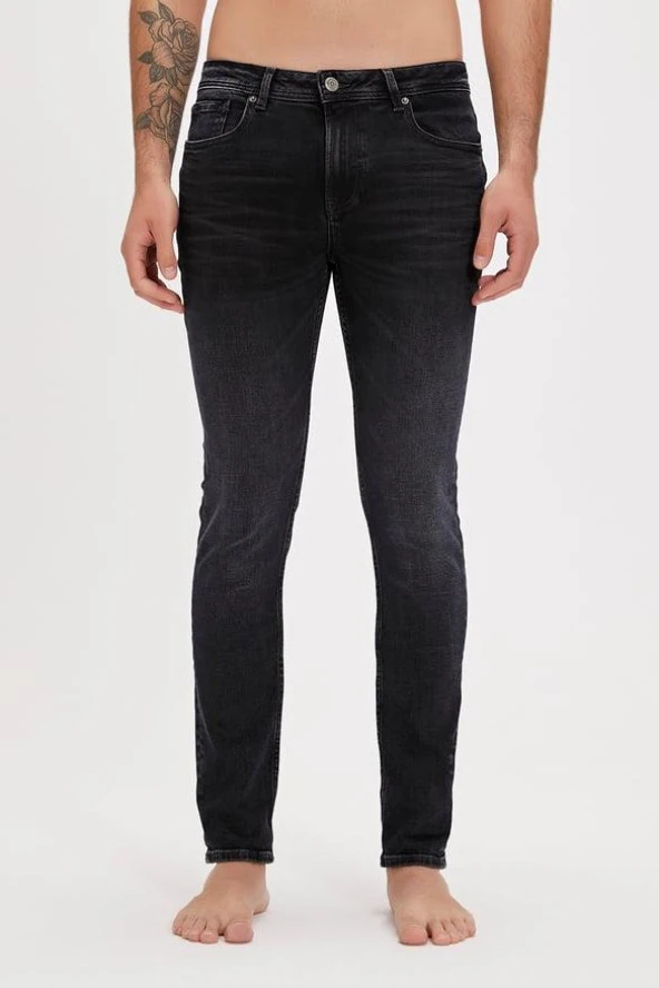 Bad Bear Xavier Jeans Erkek Denim Pantolon 22.01.70.004 Siyah