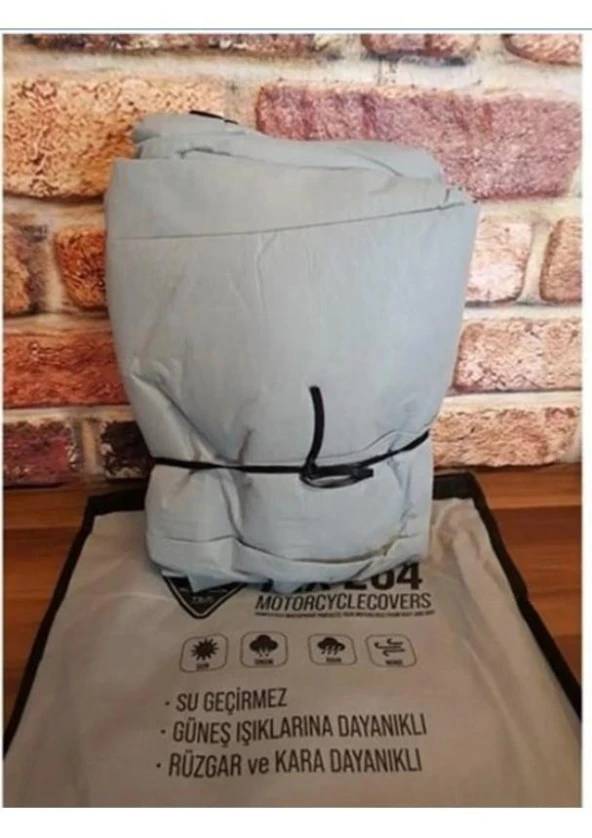 XBYC 264 Motosiklet Ve Bisiklet Brandası Su geçirmez Kalın Kumaş XL Beden - 5