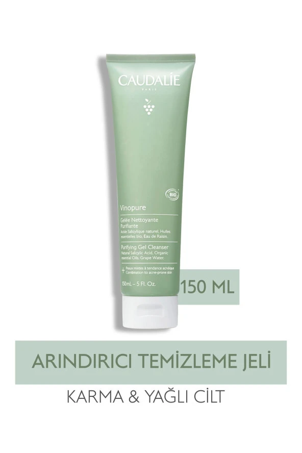 Caudalie Vinopure Arındırıcı Temizleme Jeli 150 ml - 2