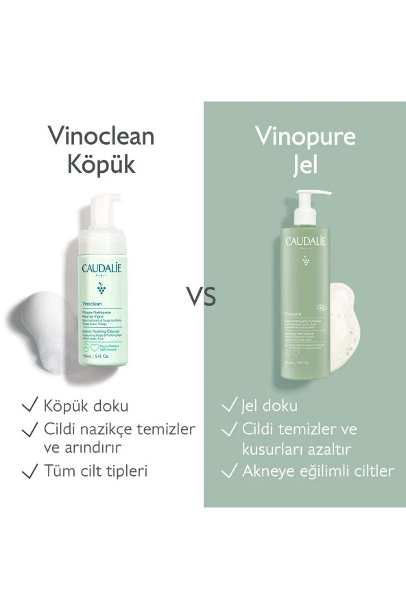 Caudalie Vinopure Arındırıcı Temizleme Jeli 150 ml - 3