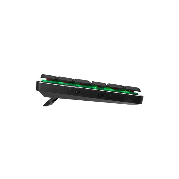 Rampage W-granıte Siyahgri Low Profile Blue Swıtch Q Rgb 2,4 Ghz Bt Mekanik Gaming Oyuncu Klavye - 3