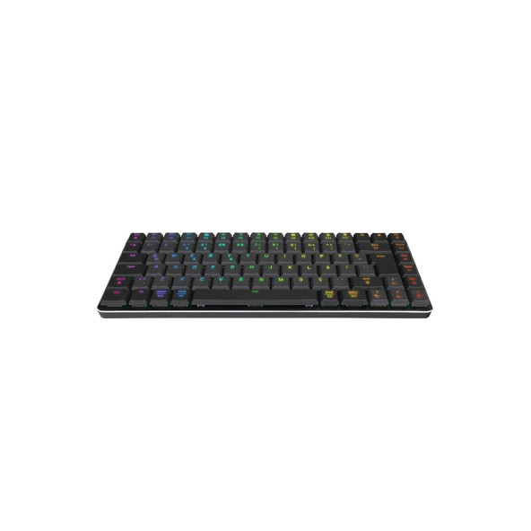 Rampage W-granıte Siyahgri Low Profile Blue Swıtch Q Rgb 2,4 Ghz Bt Mekanik Gaming Oyuncu Klavye - 5