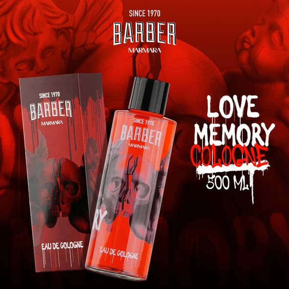 Love Memory EDC Premium Kolonya Cam Şişe 500 ML - Resim 3