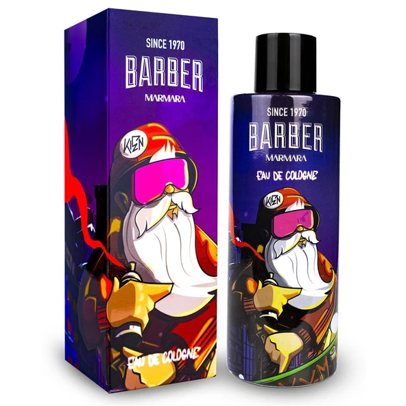 Chrıstmas EDC Premium Kolonya Cam Şişe 500 ML - Resim 2