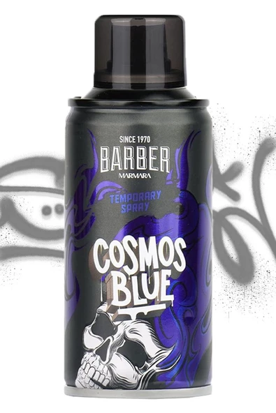 Geçici Renkli Saç Spreyi Mavi 150 ML - Resim 8