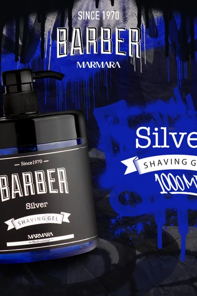 Silver Pompalı Tıraş Jeli 1000 ML - 6