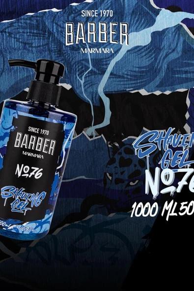 No.76 Pompalı Tıraş Jeli 500 ML - 7