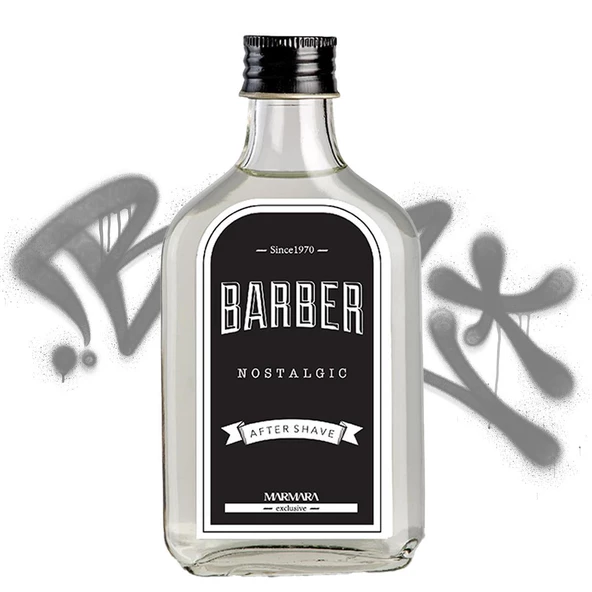 Aftershave Tıraş Kolonyası Nostaljic Cam Şişe 200 ML ürün görseli 1