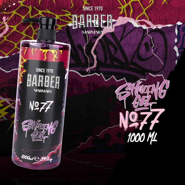 No.77 Pompalı Tıraş Jeli 1000 ML - 3