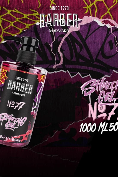 No.77 Pompalı Tıraş Jeli 500 ML - Resim 7