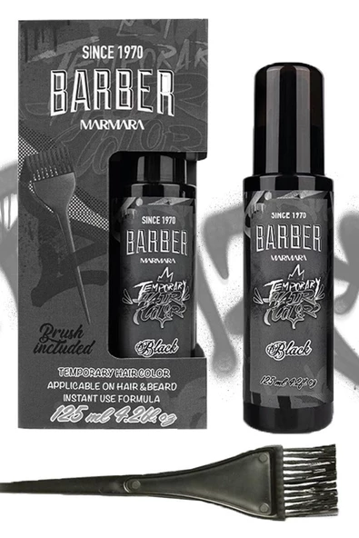 Geçici Say Boyası Siyah 125 ML - Resim 6