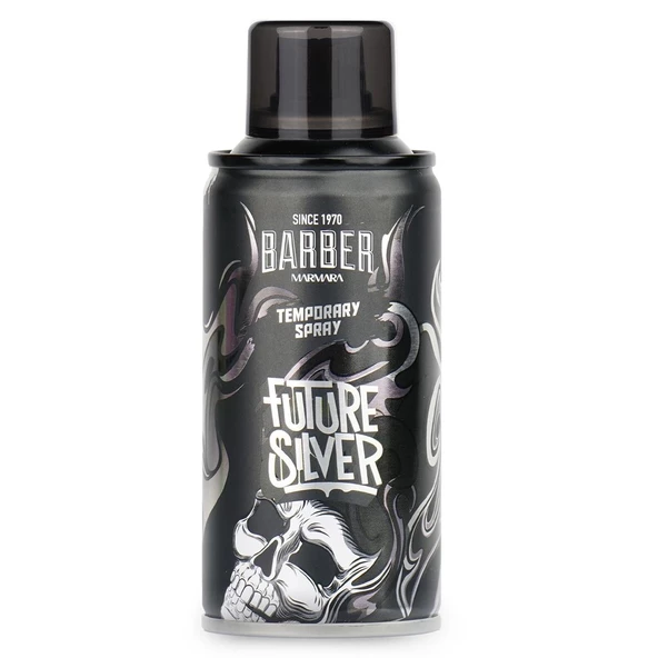 Geçici Renkli Saç Spreyi Gümüş 150 ML - Resim 2