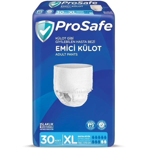PROSAFE Emici Külot Hasta Bezi En Büyük Boy (Xl) 30'Lu ürün görseli