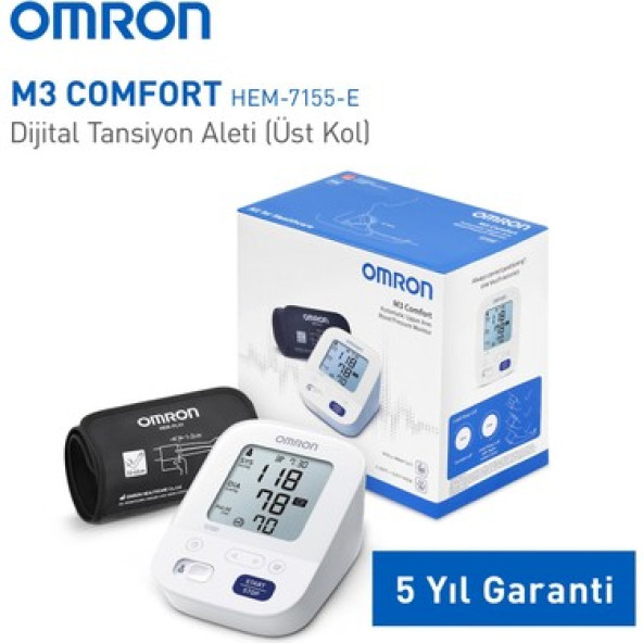 OMRON M3 Comfort Hem-7155-E Intellisense Koldan Tansiyon Ölçer