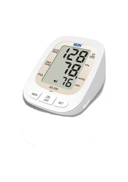 Iron AS-35K Koldan Konuşan Dijital Tansiyon Aleti - Resim 2