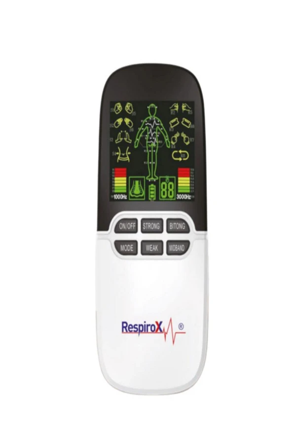 RESPİROX Rtc-Pro Renkli Dijital Masaj Aleti Tens 8 Kanallı Şarjlı (8 Pedli) - 3