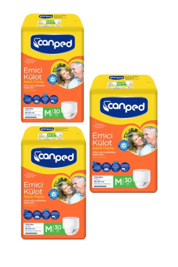 CANPED Emici Külot M 90'Lı ( 3 Paket) ürün görseli