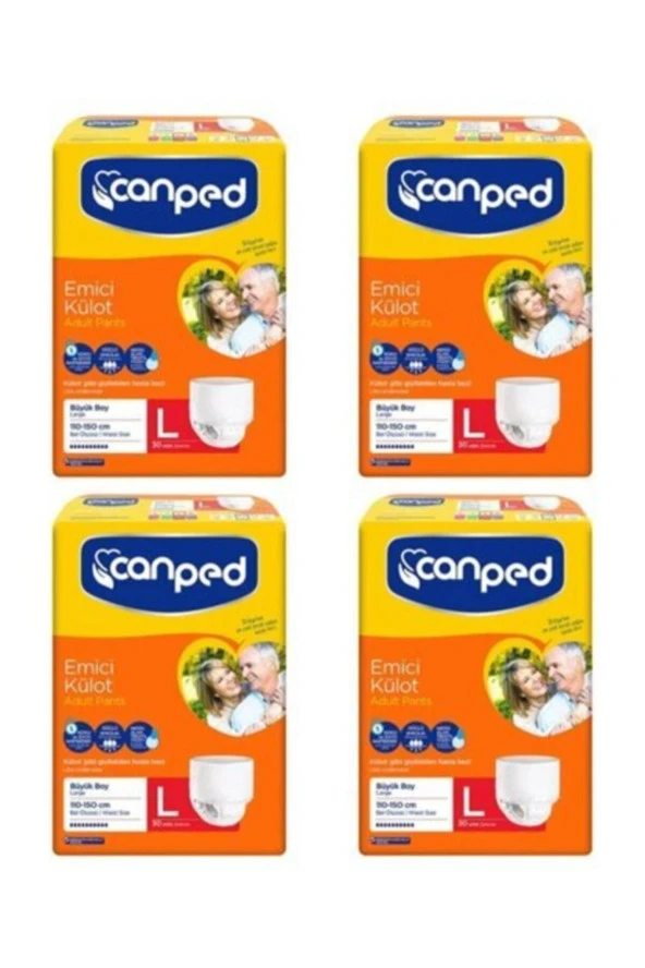 CANPED Emici Külot 4X30 120 Adet Large ürün görseli