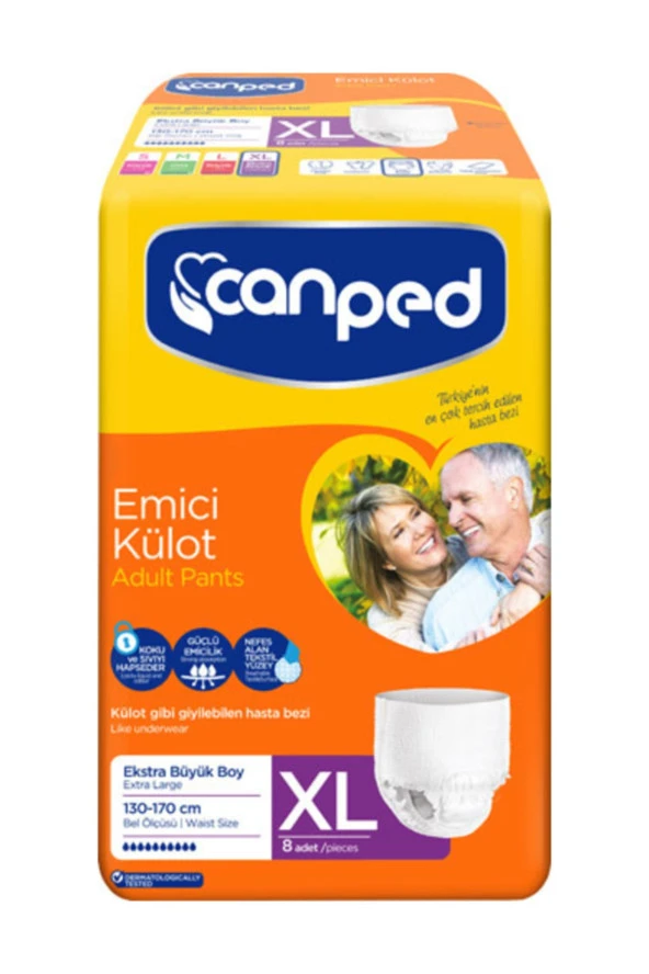 CANPED Emici Külot Ekstra Büyük Boy Xl 30'Lu