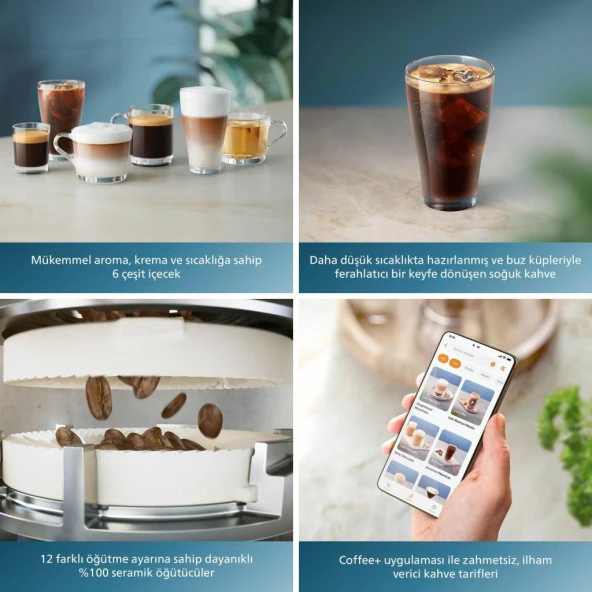 Philips EP3347/90 Tam Otomatik Espresso ve Kahve Makinesi - 8