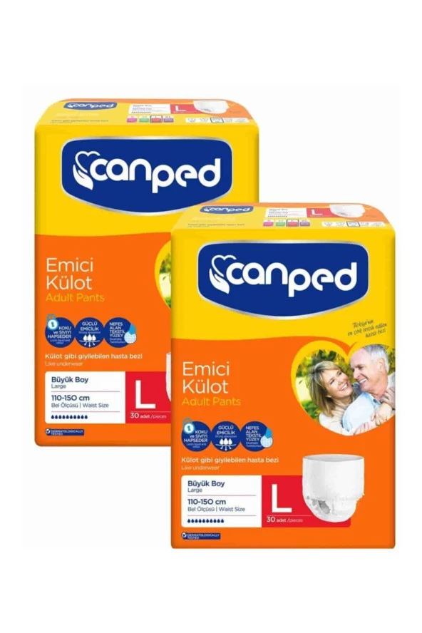 CANPED Emici Külot Büyük (L) 60'Lı ürün görseli