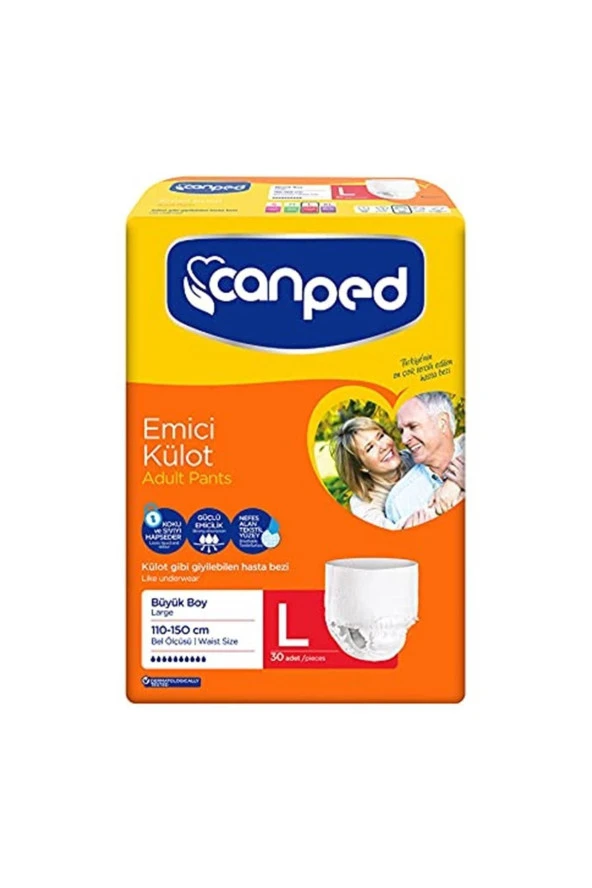 CANPED Emici Külot Hasta Bezi Büyük ürün görseli