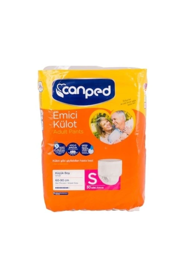CANPED Emici Külot Küçük Boy (S) 30'Lu ürün görseli