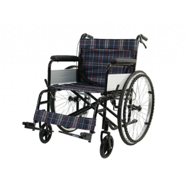 WİTRA Ithal Katlanır Tekerlekli Sandalye Dolgu Tekerli Manuel Tekerlekli Sandalyesi - Resim 5