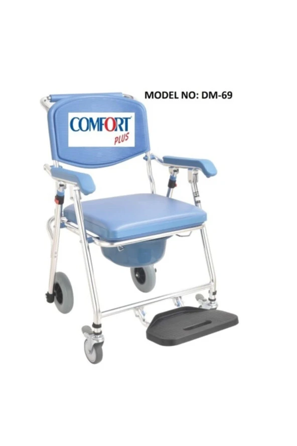 COMFORT PLUS Dm-69 Banyo Ve Tuvalet Özellikli Tekerlekli Sandalye