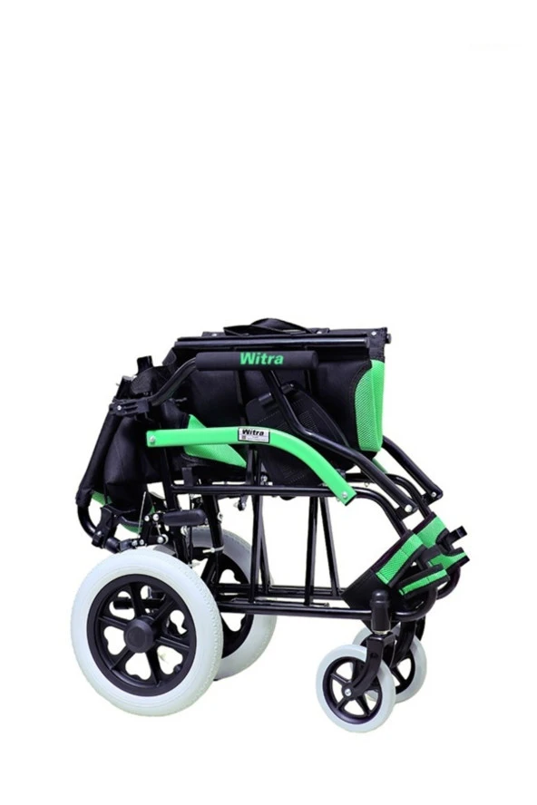 EMEK SAĞLIK Witra Refakatçi Sandalyesi - Manuel Tekerlekli Sandalye + Katlanır