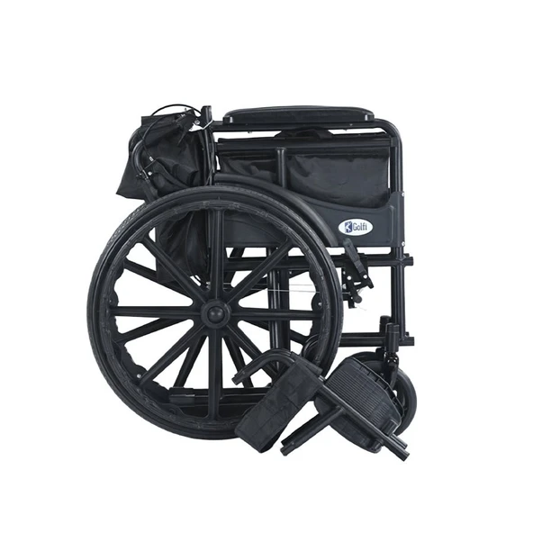 SDM MEDİKAL Sdm 809E Standart Ekose Tekerlekli Sandalye - Resim 3