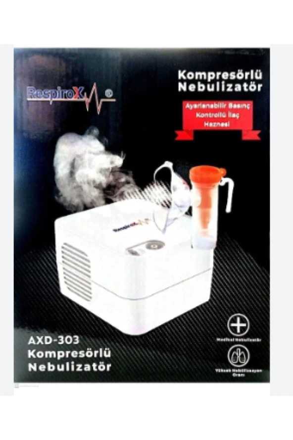 RESPİROX Kompresörlü Nebulizatör Axd-303
