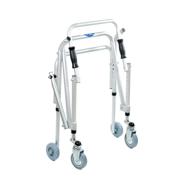 COMFORT PLUS Alüminyum Pediatrik Çocuk Dört Tekerli Ters Walker Ky963L - Resim 4