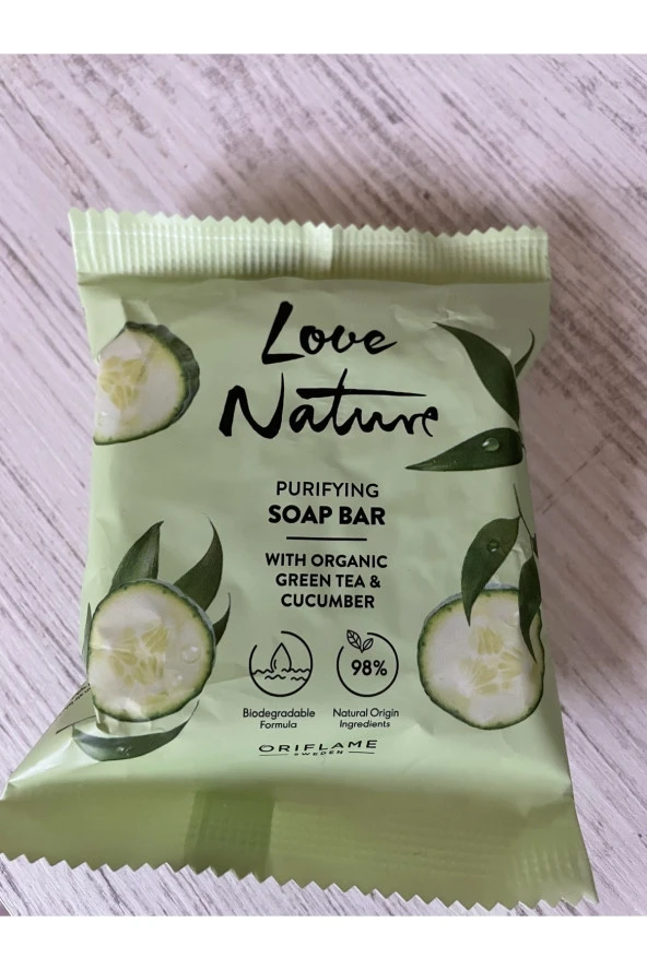 ORİFLAME Love Nature Green Tea&Cucumber Soap Bar