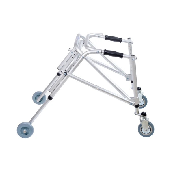 COMFORT PLUS Alüminyum Pediatrik Çocuk Dört Tekerli Ters Walker Ky963L - Resim 3