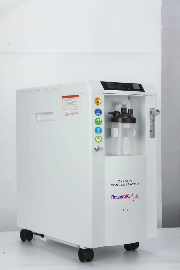 RESPİROX Oksijen Konsantratörü 5 Lt (24 Saat Oksijen Üretebilen Makina)