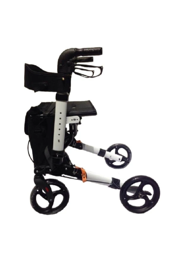 POYLİN Tekerlekli Yürüteç Baston Walker Yürüteç Rollatör - Resim 2