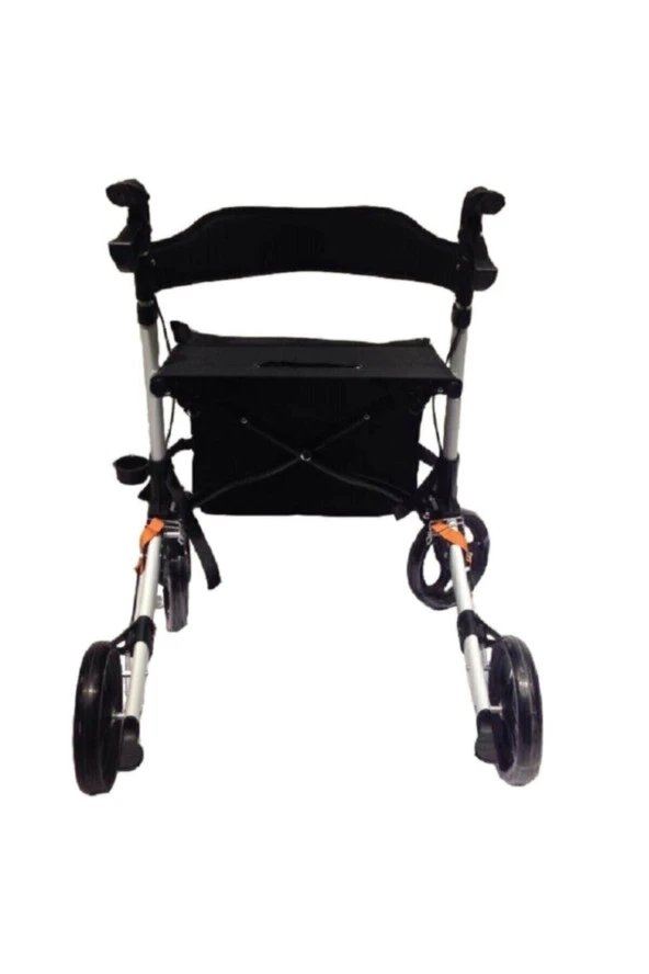 POYLİN Tekerlekli Yürüteç Baston Walker Yürüteç Rollatör - Resim 3