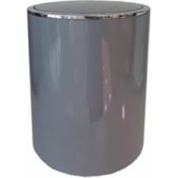 Primanova Lenox Çöp Kovası 6 Lt Gri M-E35-07 - Resim 2