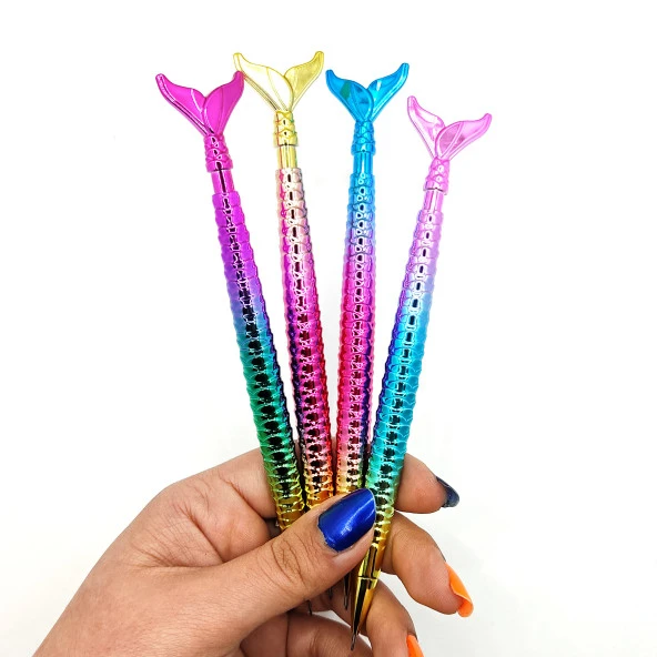 Metalik Denizkızı 0.7 Versatil Kalem, Uçlu Kalem 1 Adet - Sarı - Resim 4