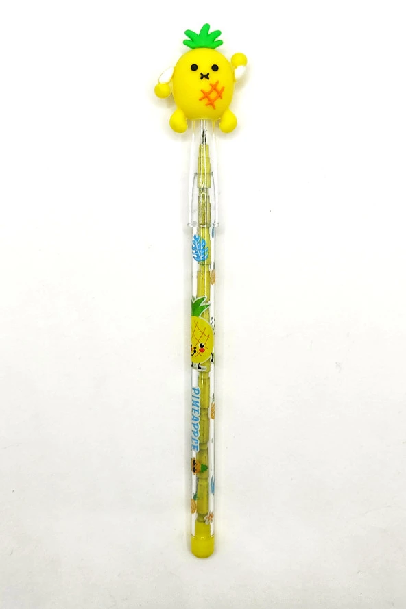 Ananas Desenli Yumurtlayan Kalem - 1 Adet