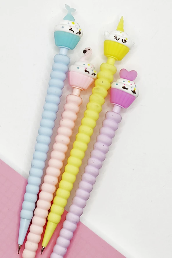 Unicorn Cupcake Sarı 0.7 Versatil Kalem - 1 Adet - 3