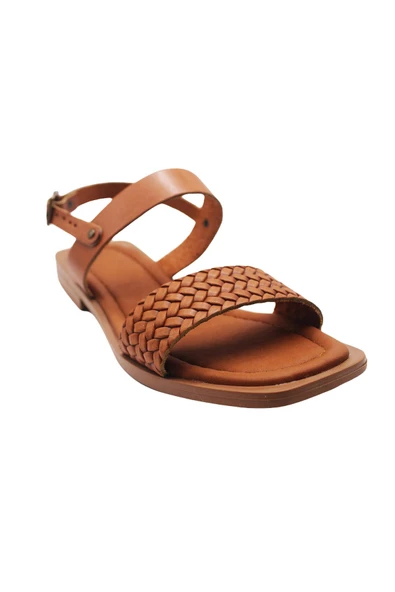 Trendella Antik Deri Sandalet - 10